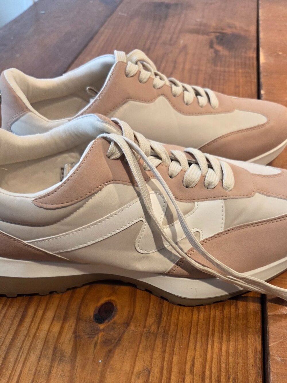 Share Project Cloud Trendy Sneakers LECCO Women sz 11 Nude